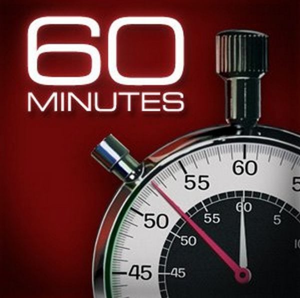 60 minutes logo artwork