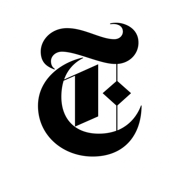 The New York Times logo.