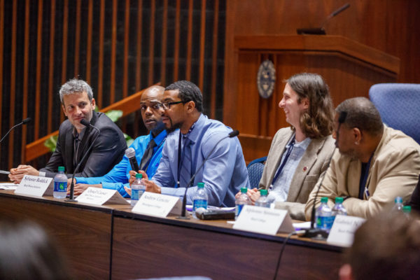Computer Science panel at Consortium convening in South Bend, 2018